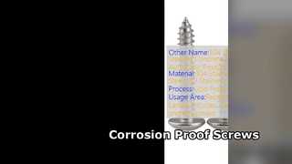 304 ステンレス鋼セルフタッピングねじ