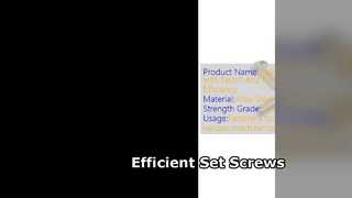 効率の良いステンレス製止めねじ ノッチ チップフルート