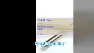 35K 45K Gr5 ネジ付きロッド ブラック仕上げ